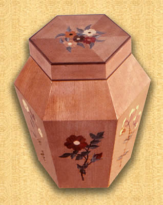 Tea Caddy by A L Dawson